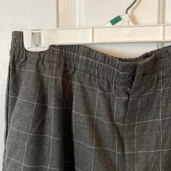 Madewell Plaid Flannel Track Trousers - Picture 7 of 9